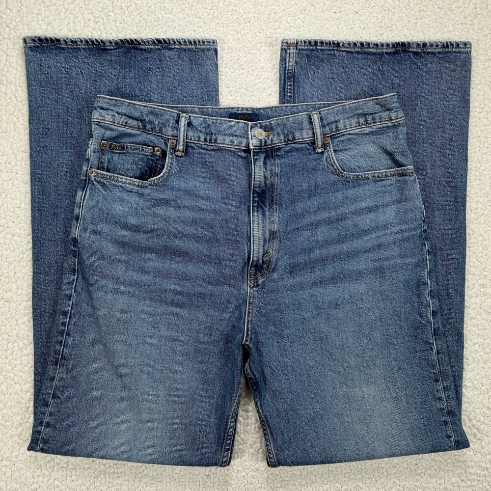 Polo Ralph Lauren Boot Jeans Men's 34‎ (Actual 35x33) Western Casual